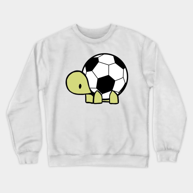 Football turtle Crewneck Sweatshirt by ro83land